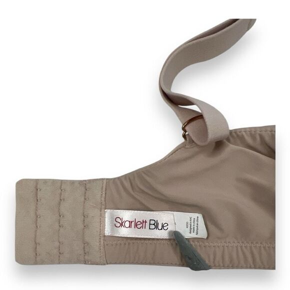 Skarlett Blue Lace Tan Bra Size 40DD - Picture 5 of 6